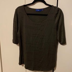 Apt 9 green 3/4 light weight shirt